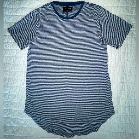 BUNDLE 6 Basic Striped Tees (S/M) Pacsun/On the Byas - Picture 2 of 13